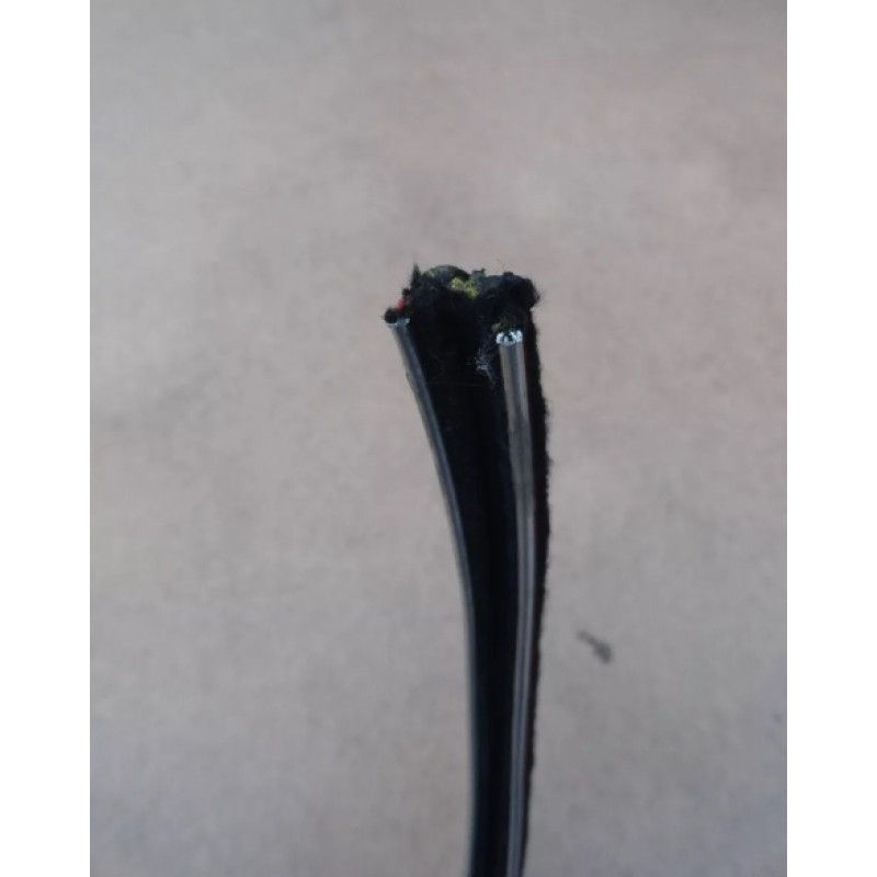 Canaleta Vidro da Porta 5,20m com Friso P/ Pick-Up Sem Quebra Vento