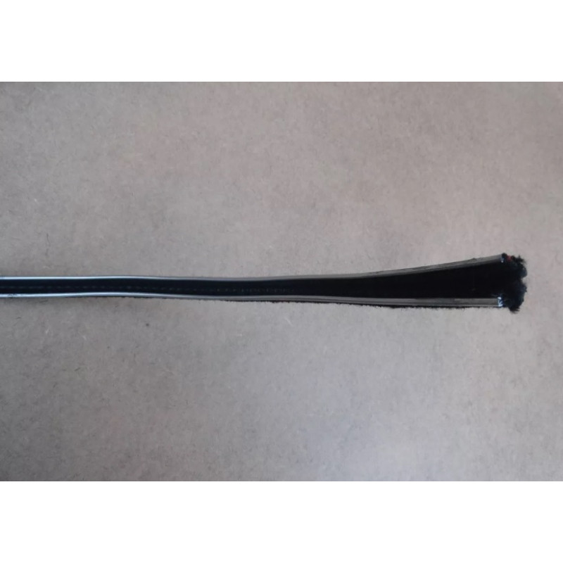 Canaleta Vidro da Porta 5,20m com Friso P/ Pick-Up Sem Quebra Vento