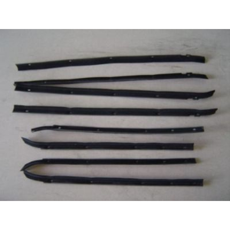 Canaleta Dianteira e Traseira com Pestana D-20, Veraneio 85 à 96