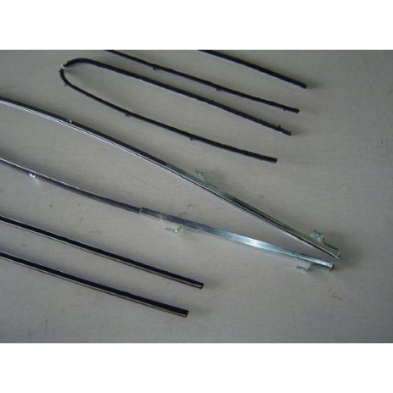 Canaleta Traseira com Pestana Veraneio 64 à 88 Mod. Antigo