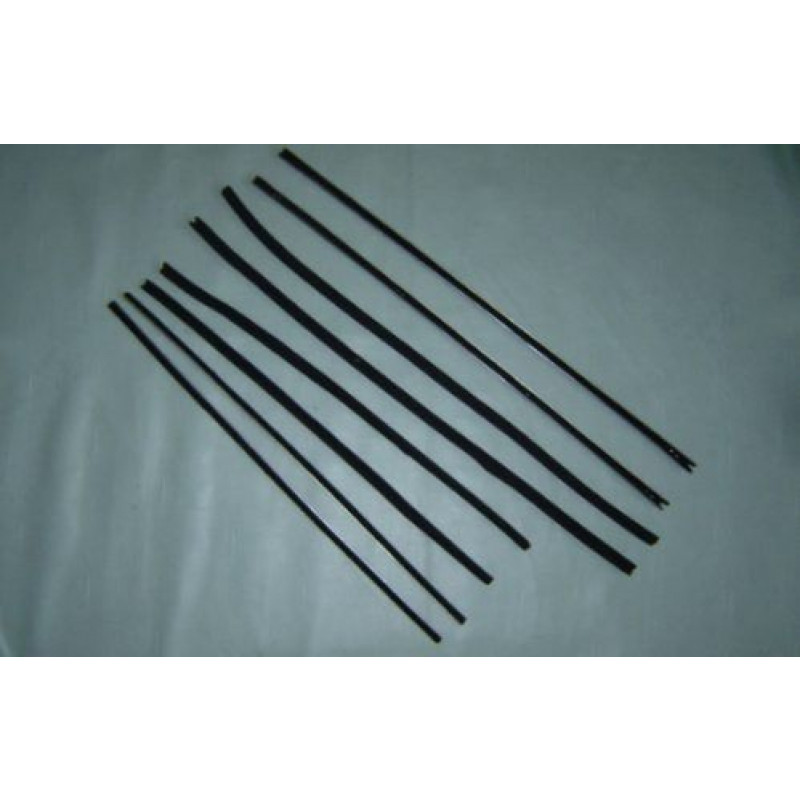 Canaletas Diant. / Tras.  com Pestana, Interna e Externa  Diant. / Tras. Corcel l 69 à 77 2 Portas