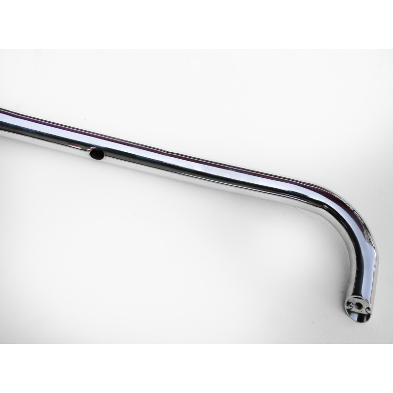 Puleiro Cano Tubo Parachoque Traseiro Fusca Até 1970 Cromado Par