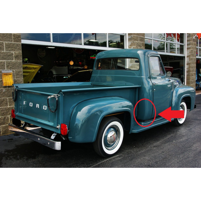 Canto Inferior Direito da Cabine F-100 53 à 61 Reprodução Novo