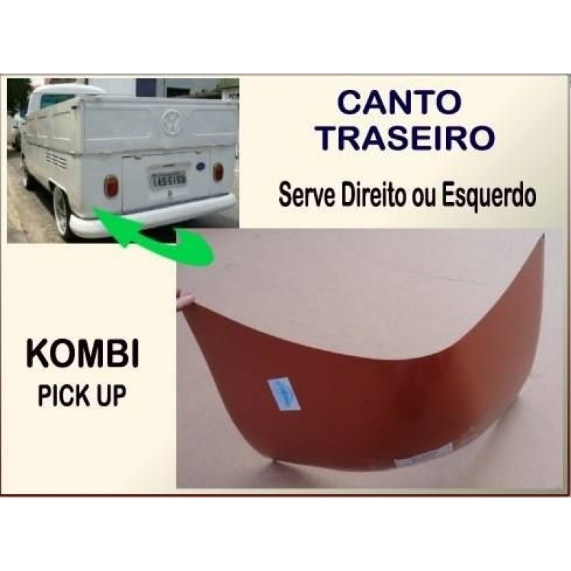 Canto Traseiro Kombi Pick-Up Estriguaru Direito ou Esquerdo