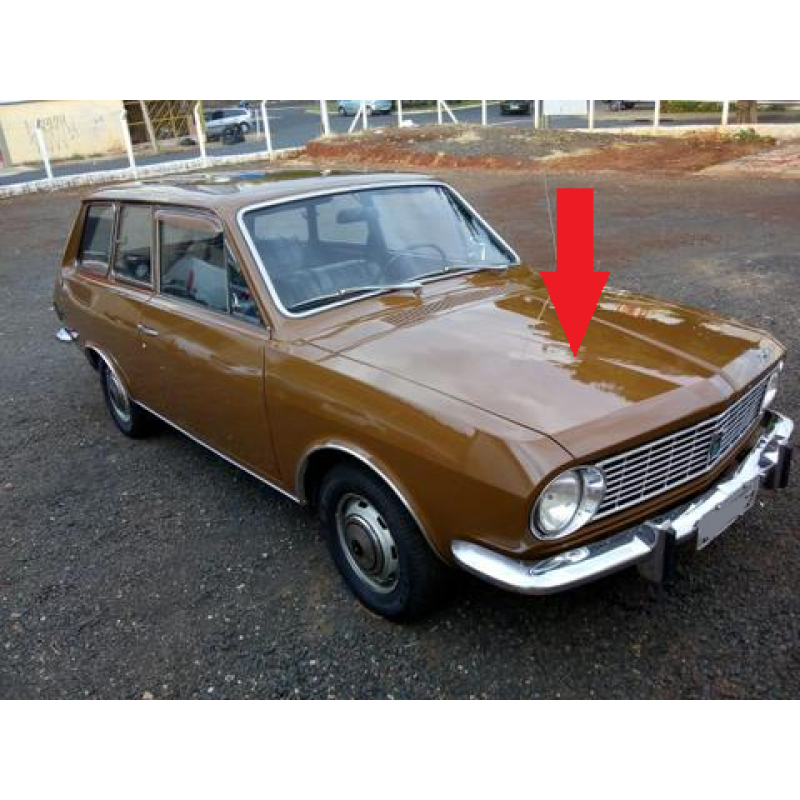 Capô Dianteiro Corcel I Belina I até 72 Original Usado