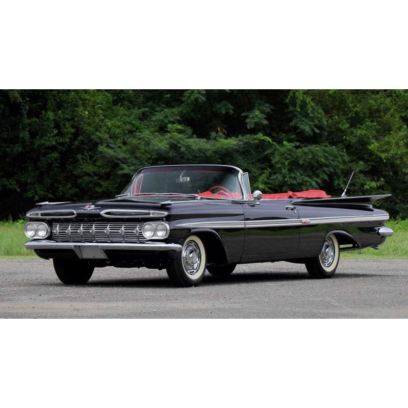 Capô Dianteiro Chevrolet Bel Air Impala 1959 Original Usado