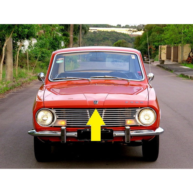 Capô Dianteiro Ford Corcel Belina I até 1972 Original Usado