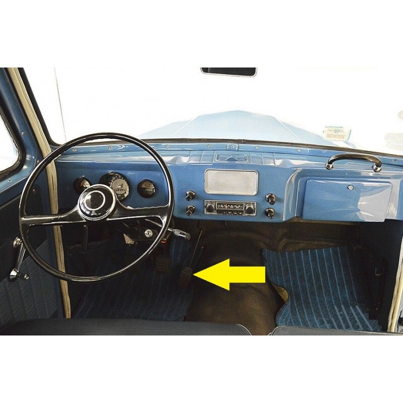 Capa Borracha Pedal Acelerador Ford Willys Rural F-75 Nova