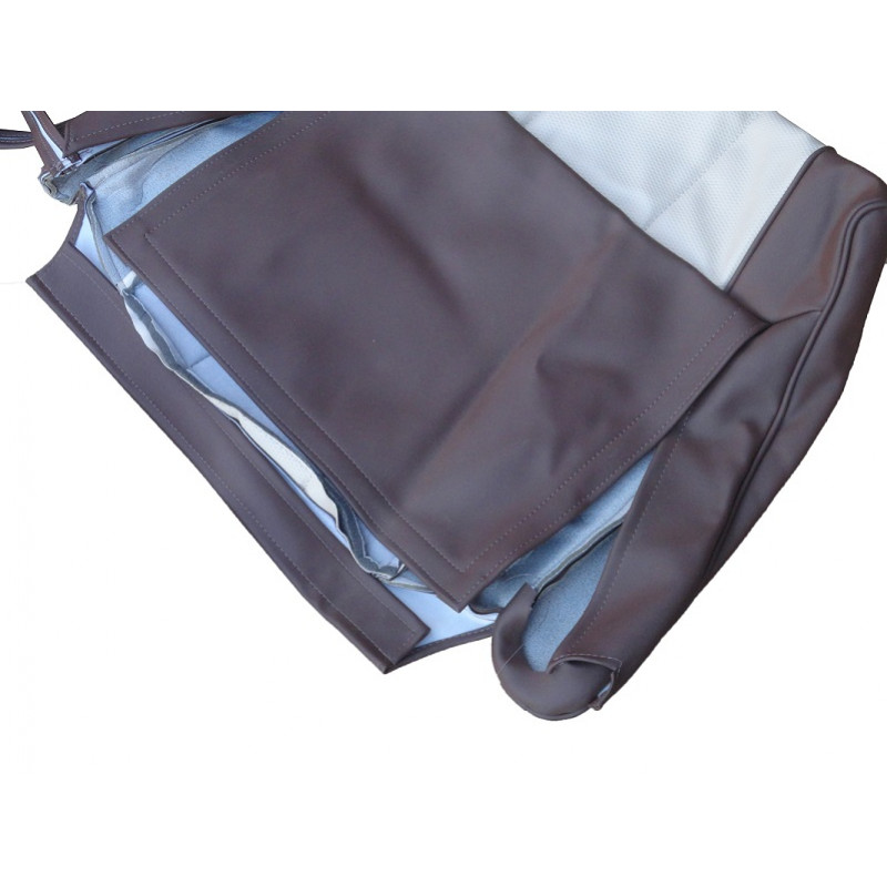 Capa Banco Belina I LDO 1974 a 1977 Marrom Modelo Original - Jogo