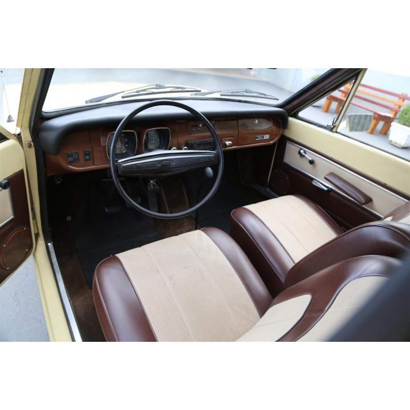 Capa Banco Belina I LDO 1974 a 1977 Marrom Modelo Original - Jogo