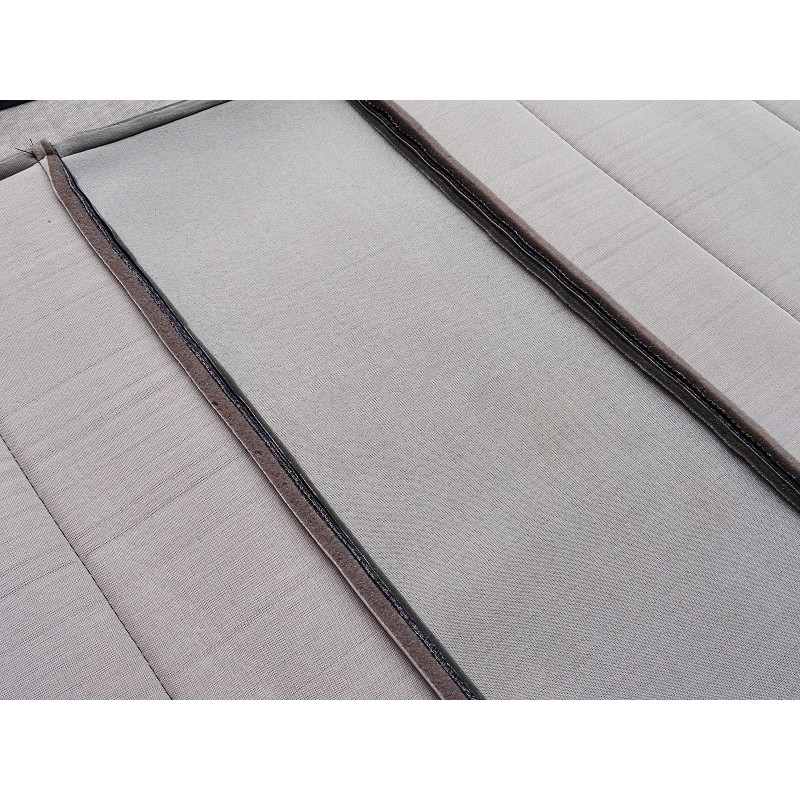 Capa Forração Banco Corcel I até 73 à 77 Preto Modelo Original Jogo 