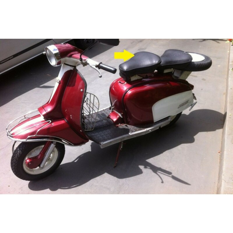 Capa para Banco Lambretta LI e Cynthia Vermelho Novo