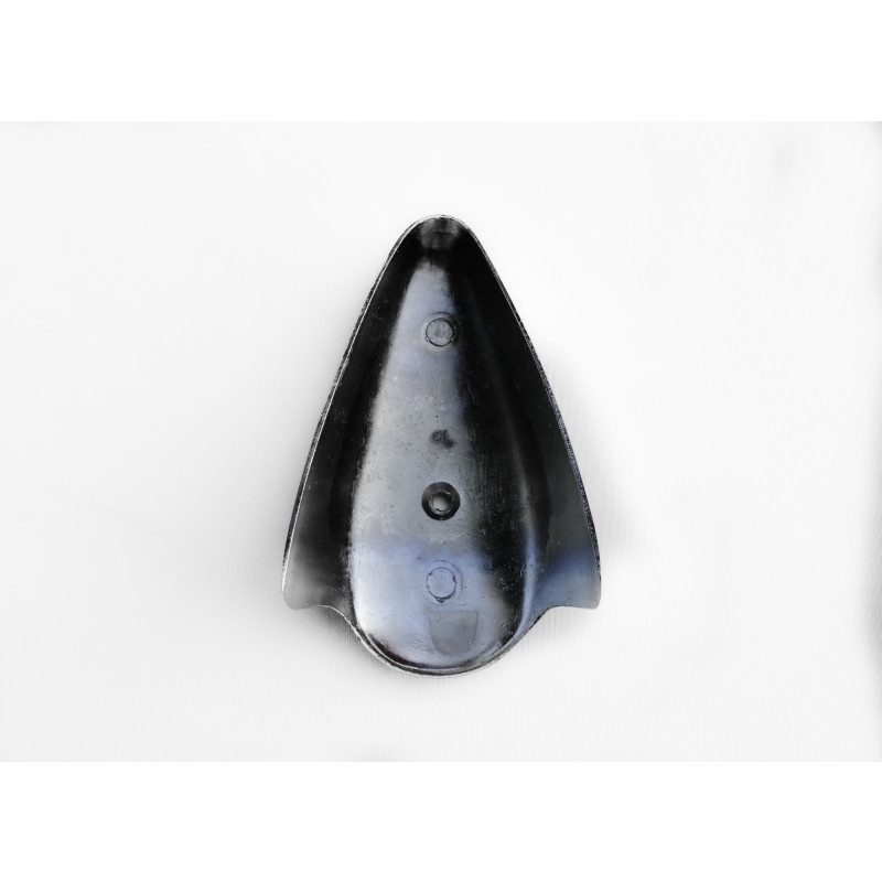 Capa Metal Cromado do Pisca Fusca 65 à 70 Sorriso Curto - Unitário