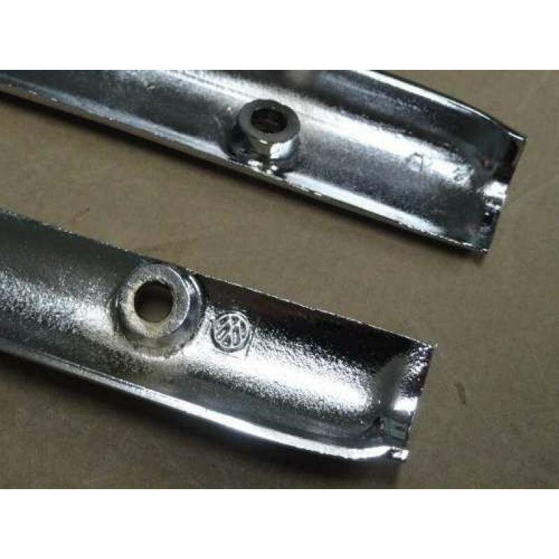 Capa Dobradiça Janela Basculante Fusca Metal Cromado