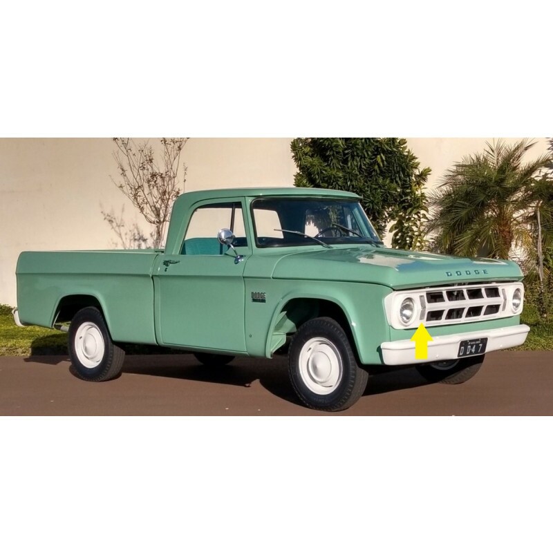 Carcaça Pisca Dianteiro Dodge D100 D400 D950 Original