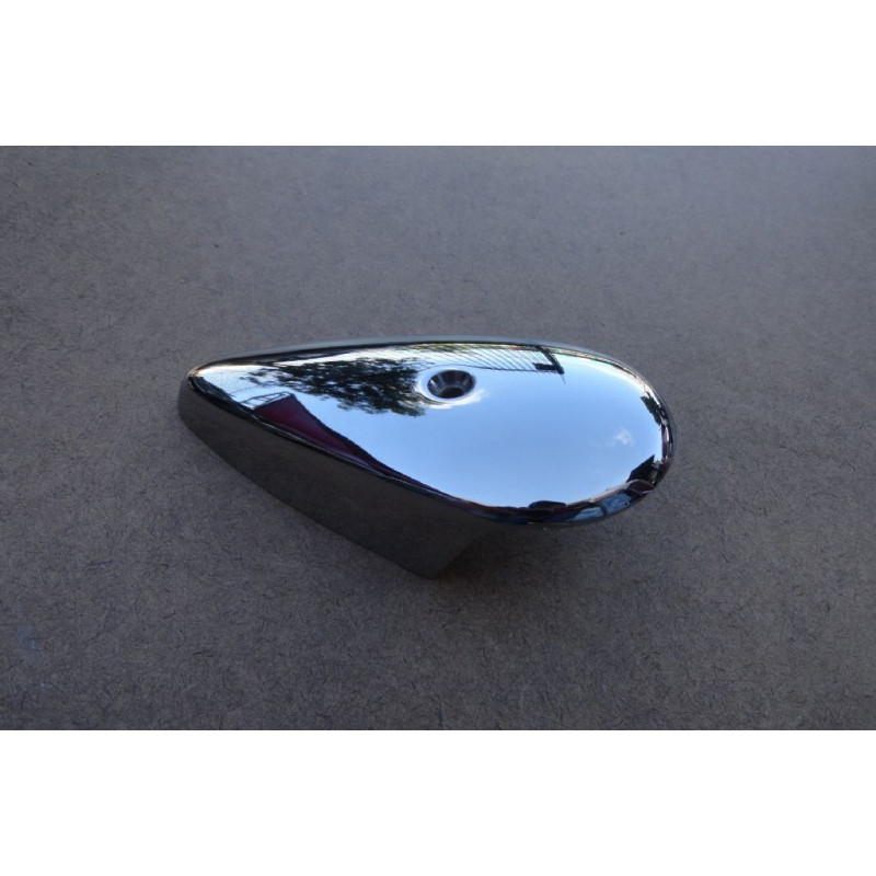 Capa metal cromada Pisca Fusca 1970 à 1996 Sorriso Largo Par