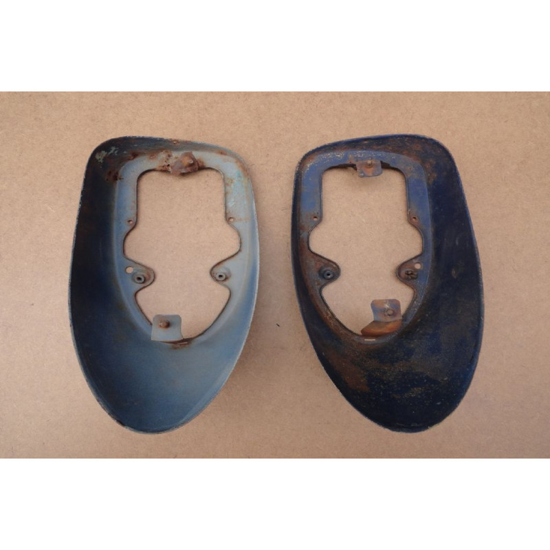 Carcaça Lanterna Traseira Fusca 1600, 1500, 1300L 1970 à 1978 Original Usada - Par