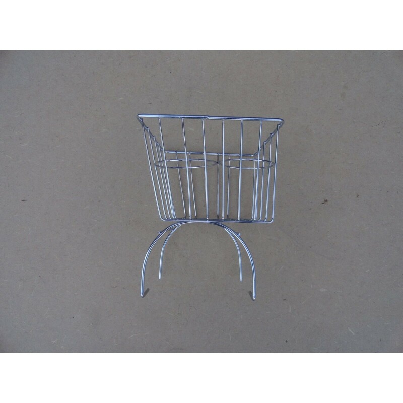 Cesta Porta Treco Túnel Fusca Cromado Nova