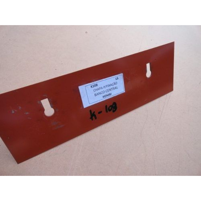 Chapa Fixação Banco Central Kombi