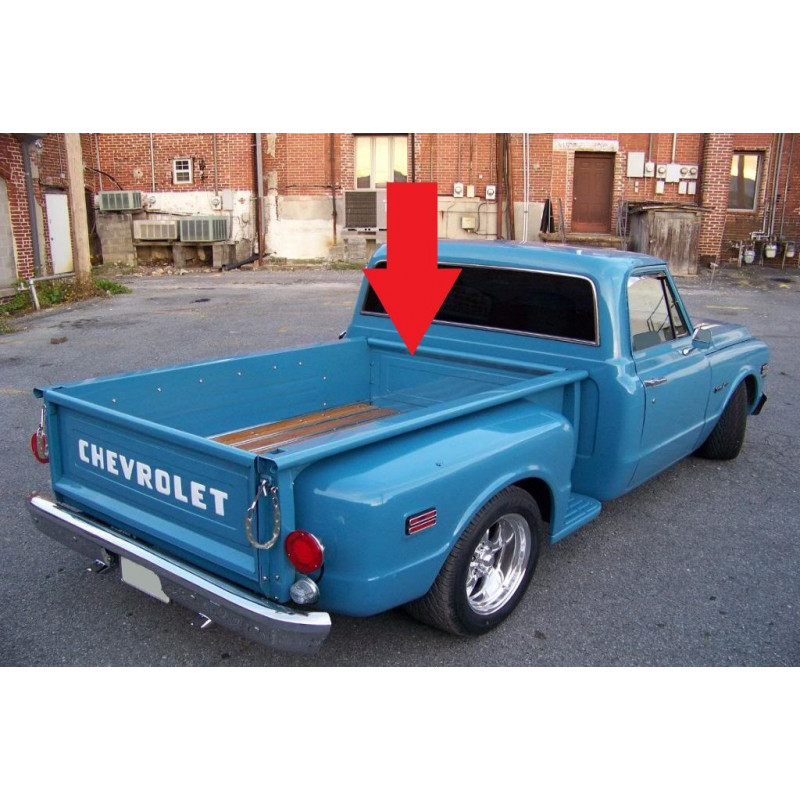 Chapa Frontal da Caçamba Step Side C-10, Silverado Americanas 73 À 87 Nova