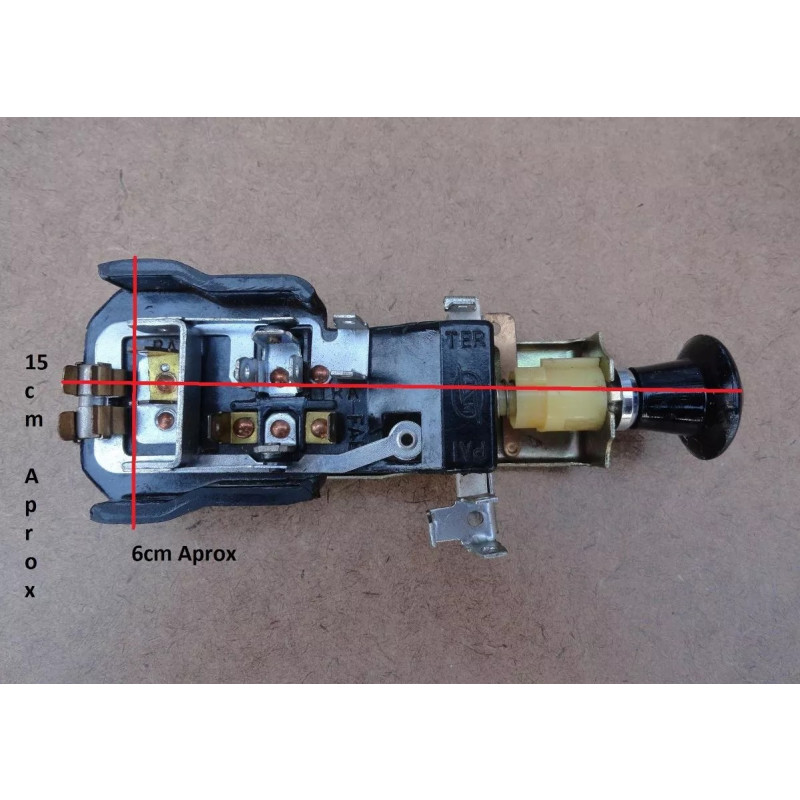 Chave Luz Com Botão Chevrolet Brasil 1958 à 1963 Nova