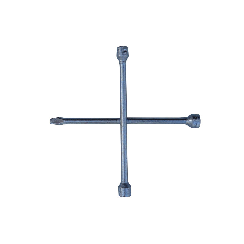 Chave de Roda Cruz 3 Bocas 17mm 19mm 21mm Ponta Chata Nova