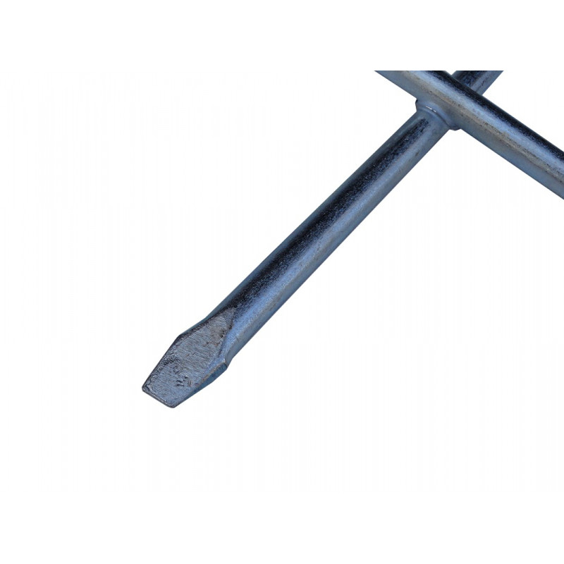 Chave de Roda Cruz 3 Bocas 17mm 19mm 21mm Ponta Chata Nova