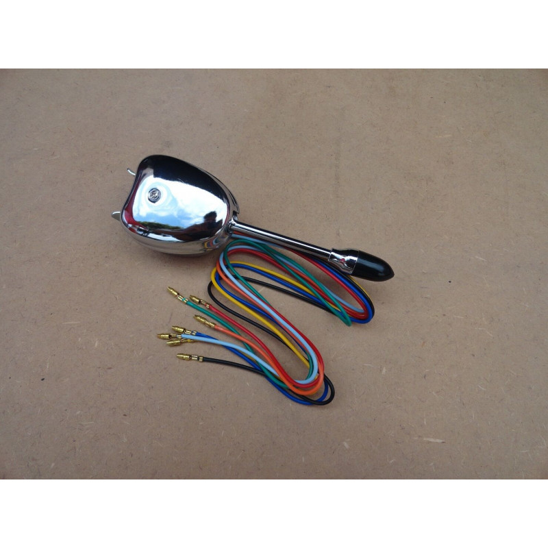 Chave Seta Coluna Direção Cromada Importada Nova Universal 12V