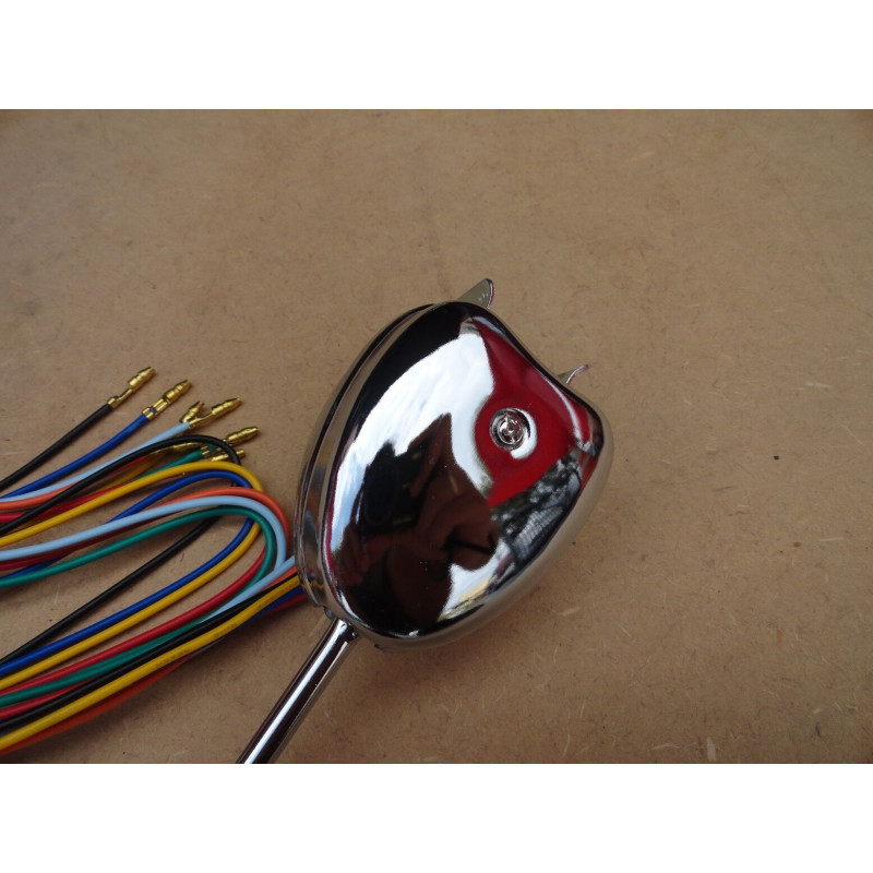 Chave Seta Coluna Direção Cromada Importada Nova Universal 12V