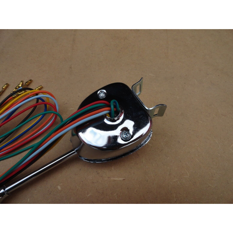 Chave Seta Coluna Direção Cromada Importada Nova Universal 12V