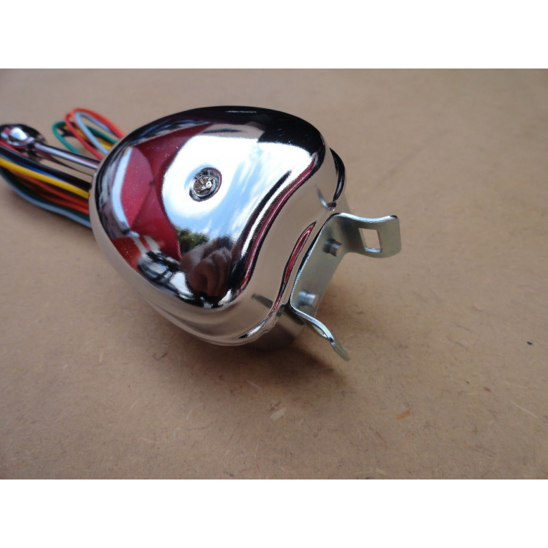 Chave Seta Coluna Direção Cromada Importada Nova Universal 12V