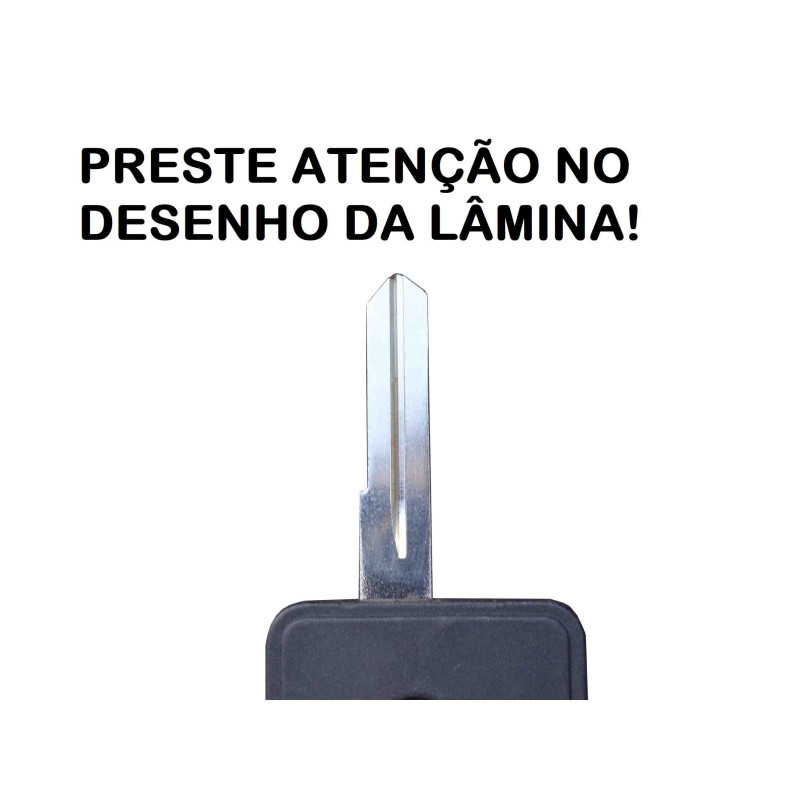 Chave Virgem Bruto Linha Chevrolet Chevette Reprodução