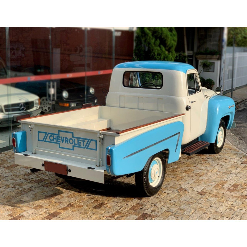 Borracha da Caixa Ar / Estribo Chevrolet Brasil 1958 a 1963 - Par