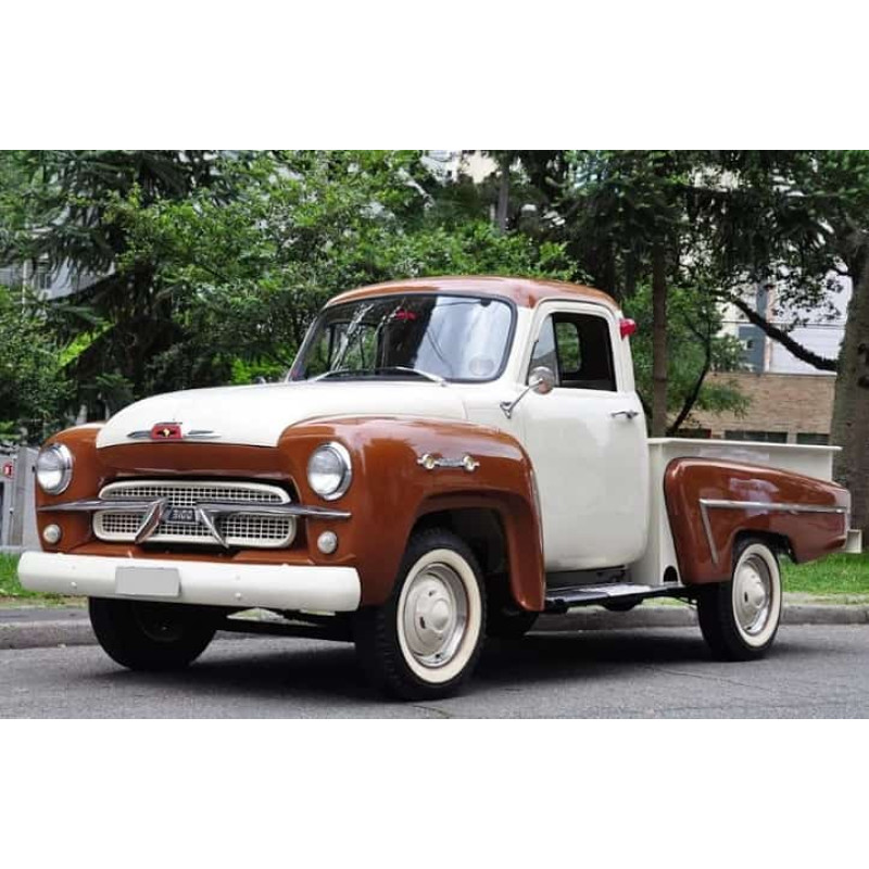 Parachoque Dianteiro Chevrolet Brasil 3100 58 à 63 Original Restaurado