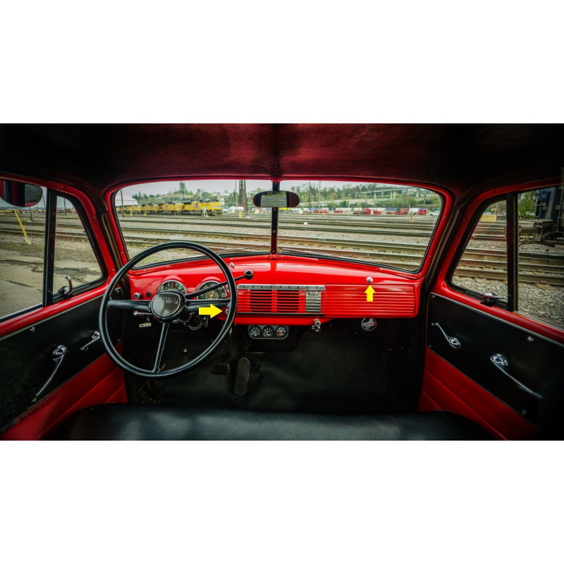 Cilindro Porta Ignição Porta Luvas 1947 a 1951 Importado - Jogo