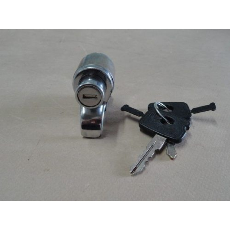 Cilindro Porta Mala Cromado com Chave Marajó 80 à 85