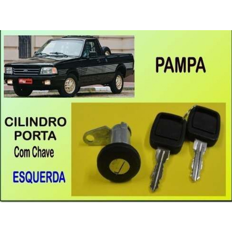 Cilindro Porta com Chave Esquerdo