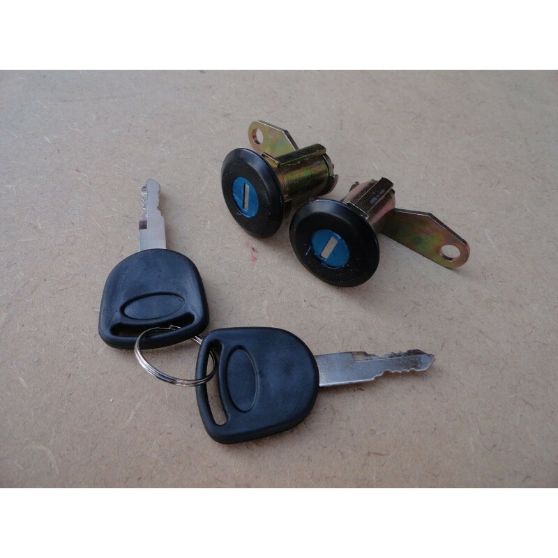 Cilindro Porta F-1000 F-4000 1993 a 1998 Com Chave - Par