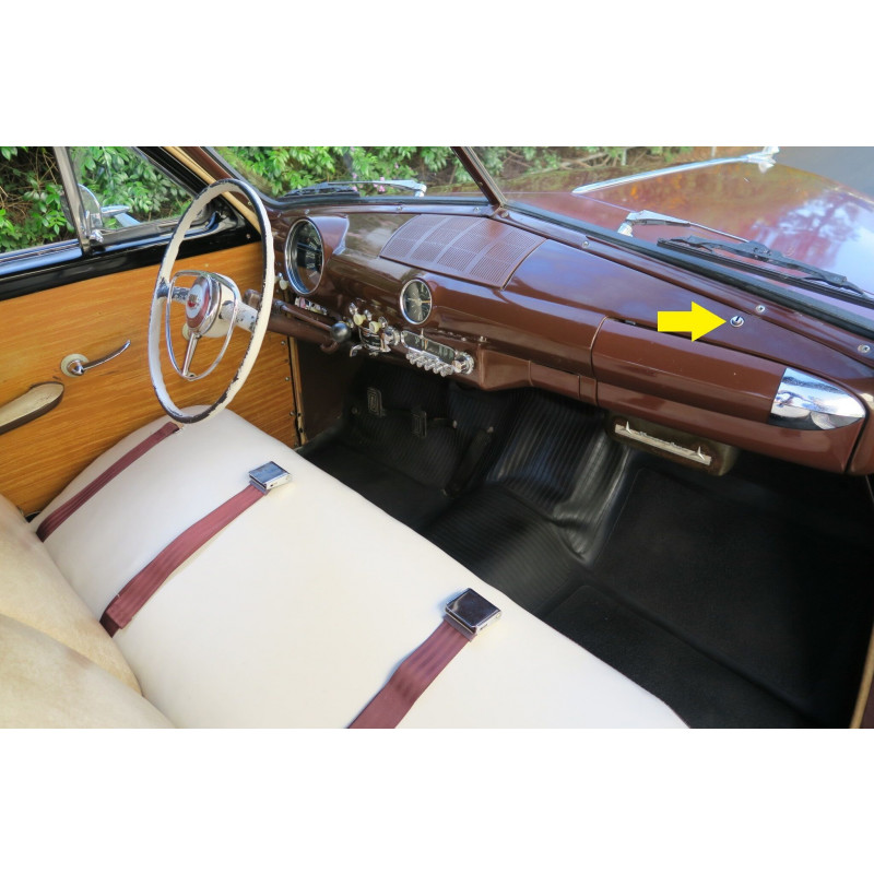 Cilindro Porta Luvas Ford Automóvel Passeio 49 a 50 Original