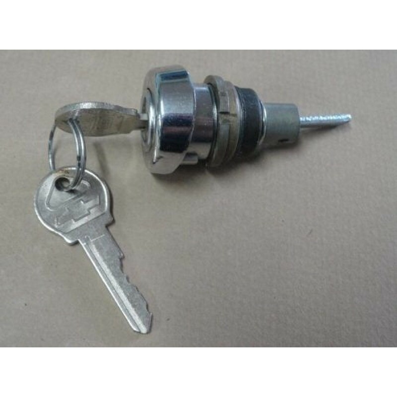 Cilindro Porta Malas Opala 85 a 87 Cromado com Chave Original GM Novo