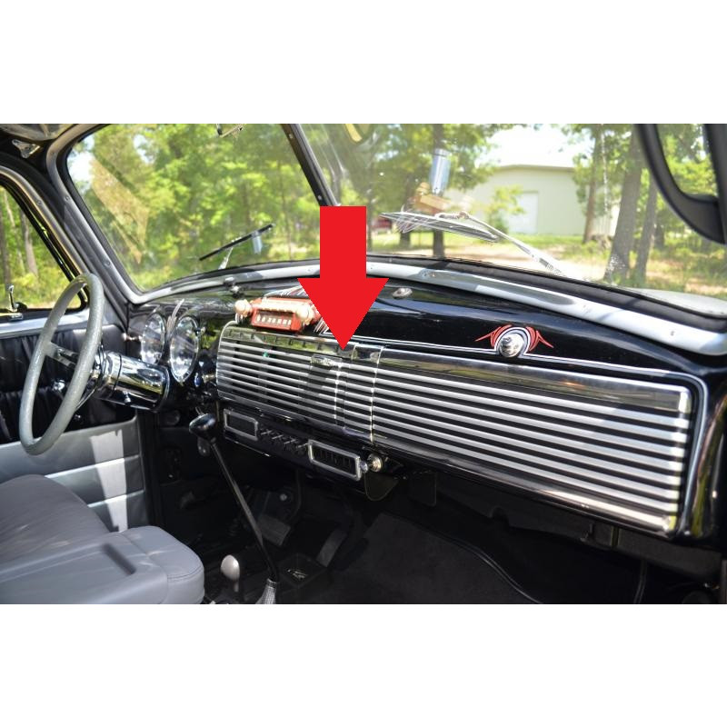 Tampa Painel Com Cinzeiro Boca de Sapo 47 à 53 Importado