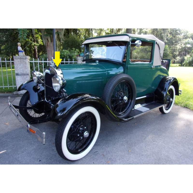 Colete Radiador Ford A 1928 a 1929 Fordinho Original Também Decorativo