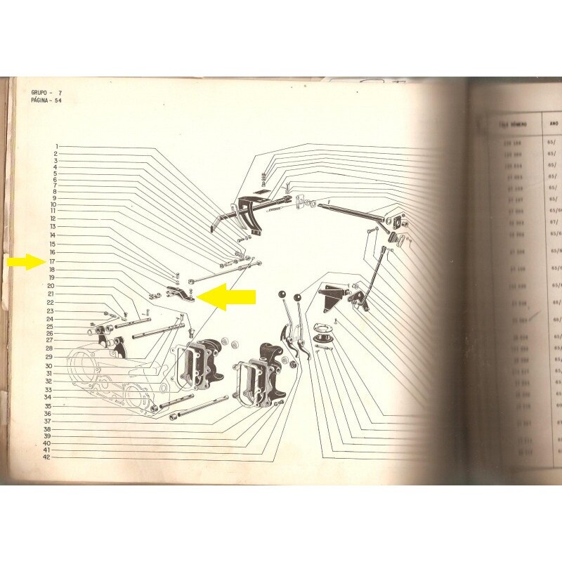 Componente do Sistema de Reduzida no Painel Rural F-75 4x4 Novo