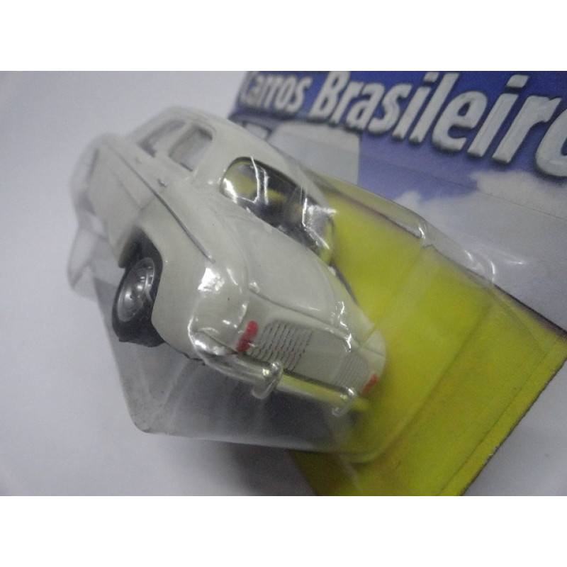 Miniatura Willys Duaphine História dos Carros Brasileiros Lacrado