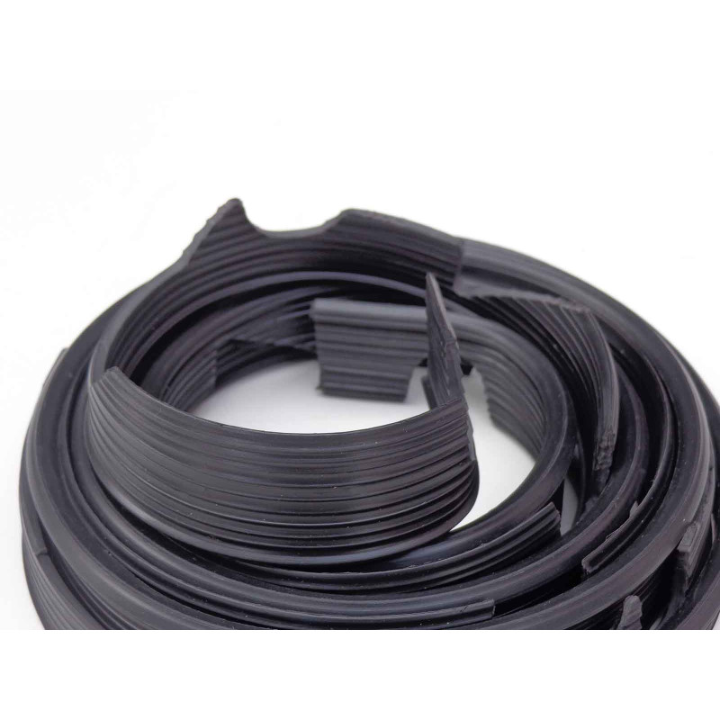 Galão Debrum Acabamento Paralama Vw Brasilia Variant 2 Preto - Par