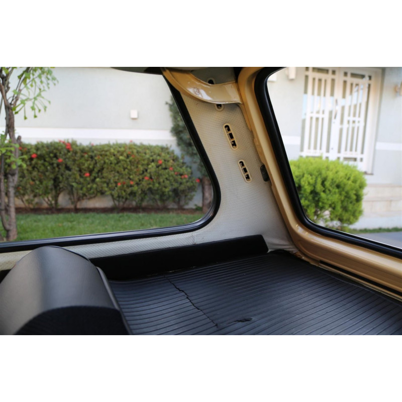 Difusor de Ar Interno Preto Entrada Saida Acabamento Fusca Brasilia Variant TL - Jogo Plástico