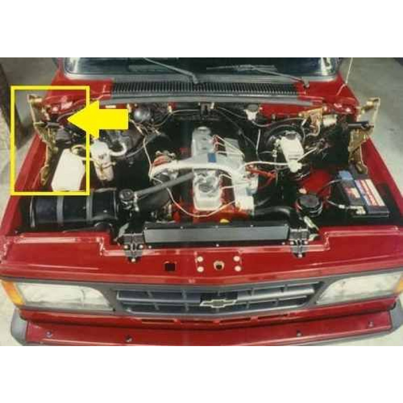 Dobradiça com Mola Capô D-20 após 85 Direito