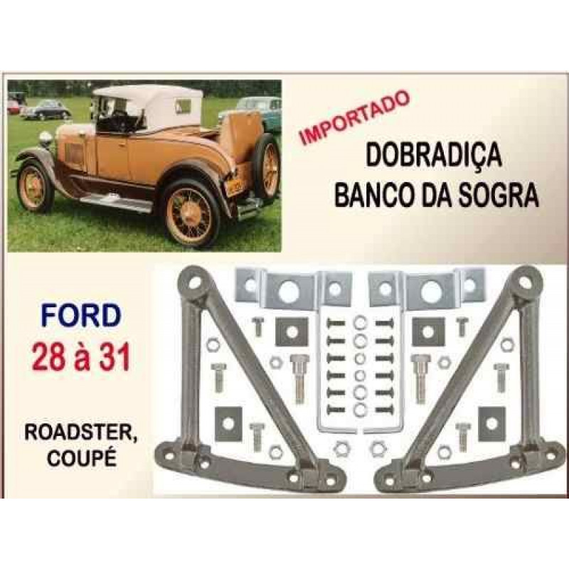 Dobradiça Banco Sogra Ford 28 à 31 Importada - Jogo