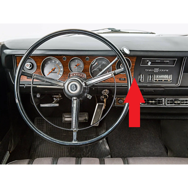 Painel Instrumentos Velocímetro Dodge Gran Coupé 75 e 76 Original Usado