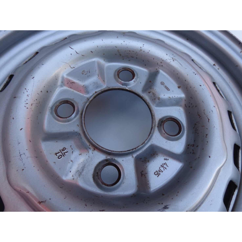 Roda De Ferro Aro 15 X 4,5 Fusca 4 Furos Original Vw Usada
